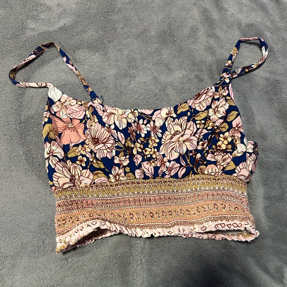 Floral Print Women's Top